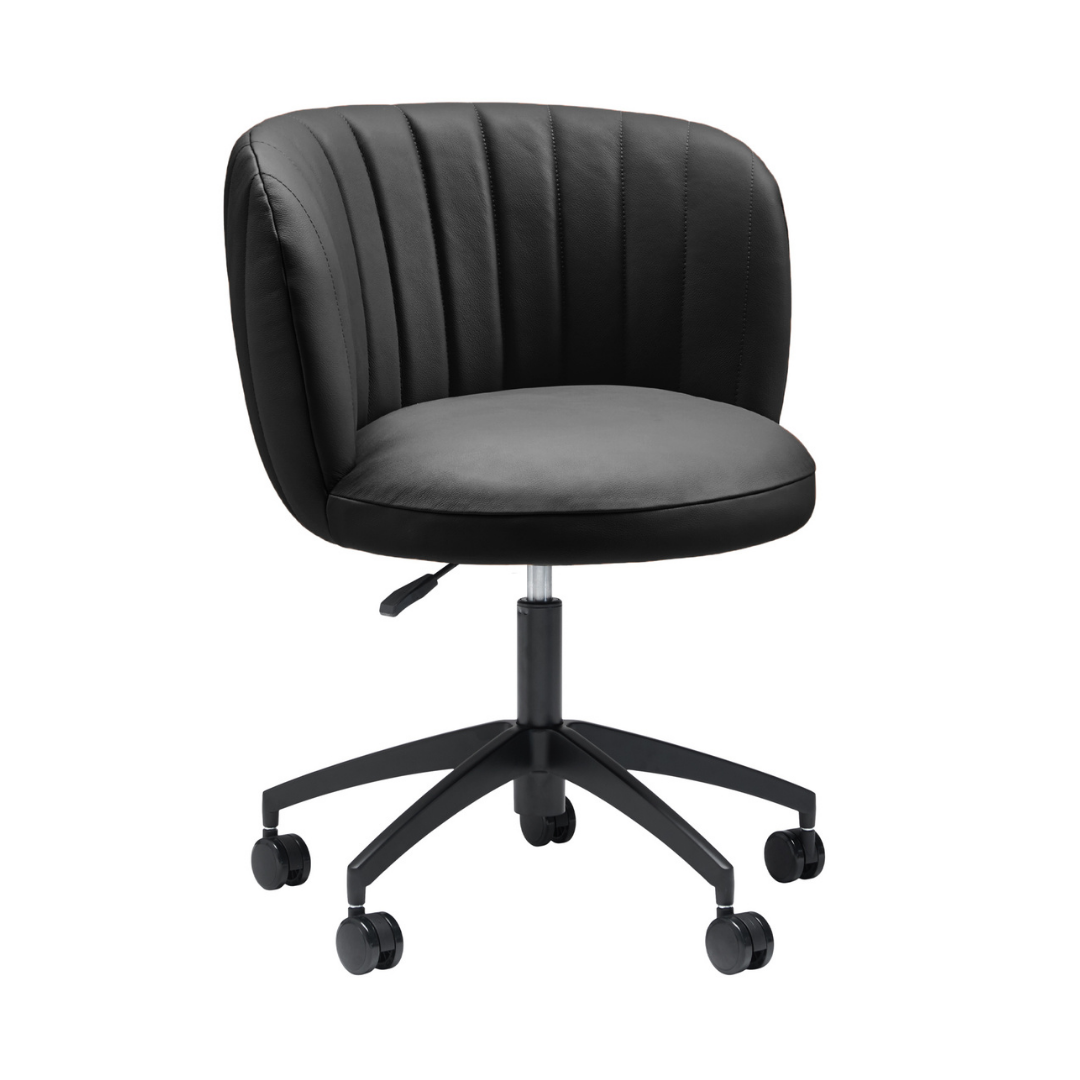 Shelly II kontorstol - læder